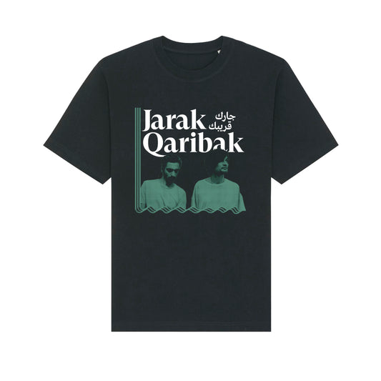 Jarak Qaribak Black T-shirt